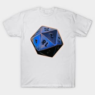 Fantastical Blue  D20 T-Shirt